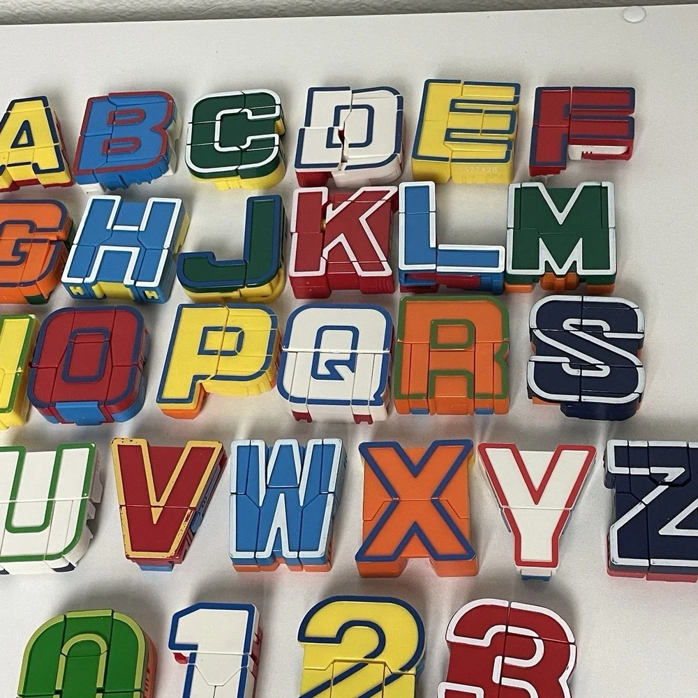 The Unbranded Brand alphabet robots